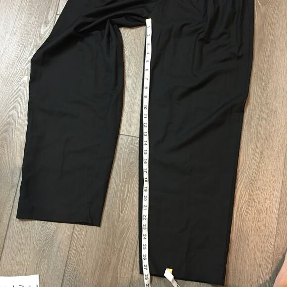 Commense black front pleated Wide leg dress pants Size XS - Picture 10 of 10